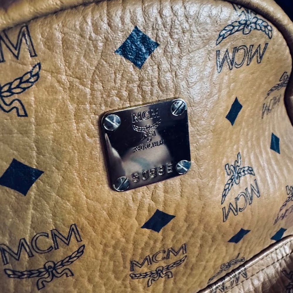 Mcm Visetos Small Side-Stud Backpack - image 2